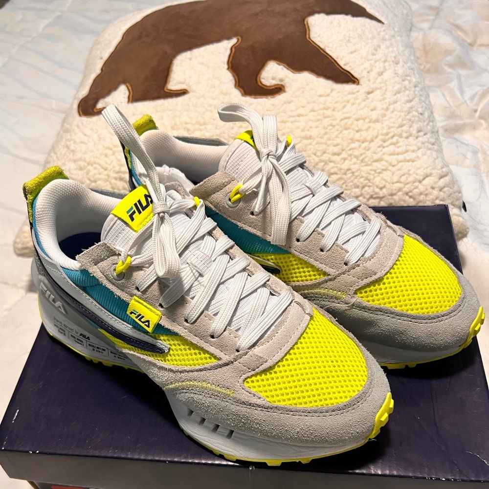 Fila Green Neon Sneakers